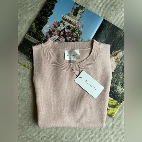 New Line & Dot Madrid Top / Vest In Pink Size L - Picture 11 of 11